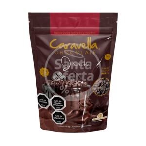 Chocolate Discos Negros Caravella 1 Kg
