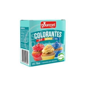 Colorantes Gourmet (Rojo, Azul, Amarillo)