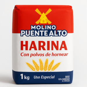 Harina Con Polvos Puente Alto 1kg