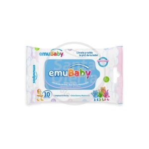 Toallitas Húmedas Emubaby con Tapa 80 Uni