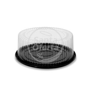 Envase Tartaleta Plástica N°1 Con Tapa 26x8