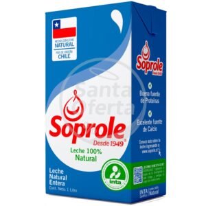 Leche Entera Soprole 1 Lt