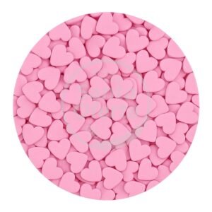 Mostacilla Rosada Corazon 100 Gr