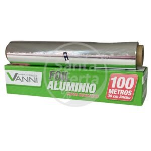 Papel Aluminio 30 Cm x 100 Cm
