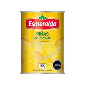 Piñas En Rodajas Esmeralda 567 Gr