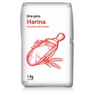 Harina Con Polvo Smartprice 1Kg